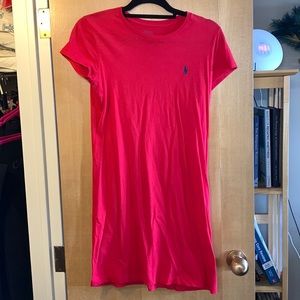 Ralph Lauren red shirt dress